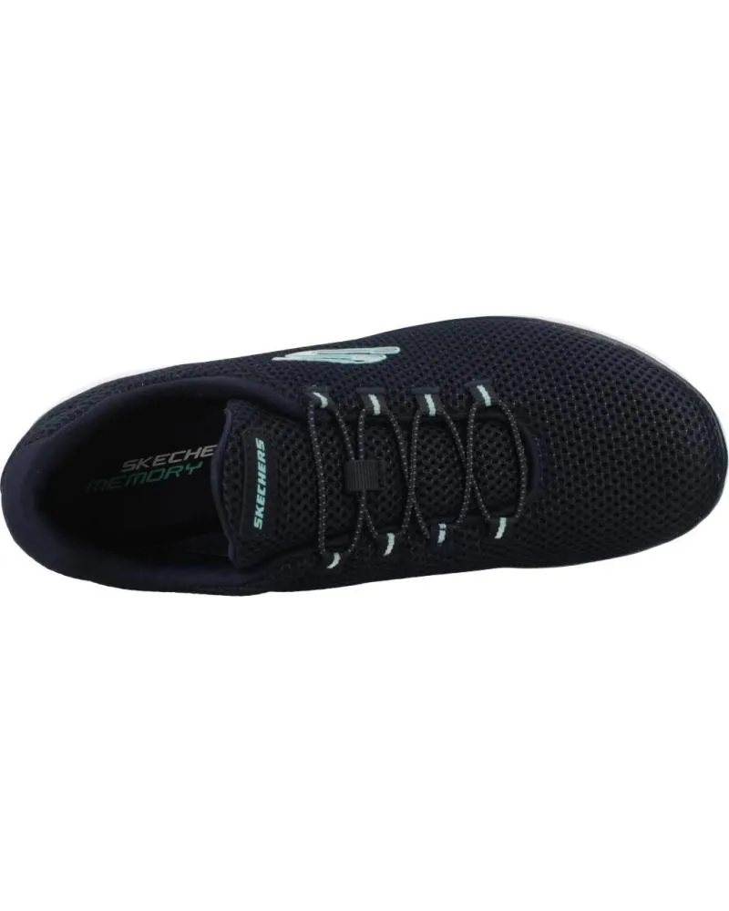 Deportivas SKECHERS  de Mujer y Niña 12985S  AZUL