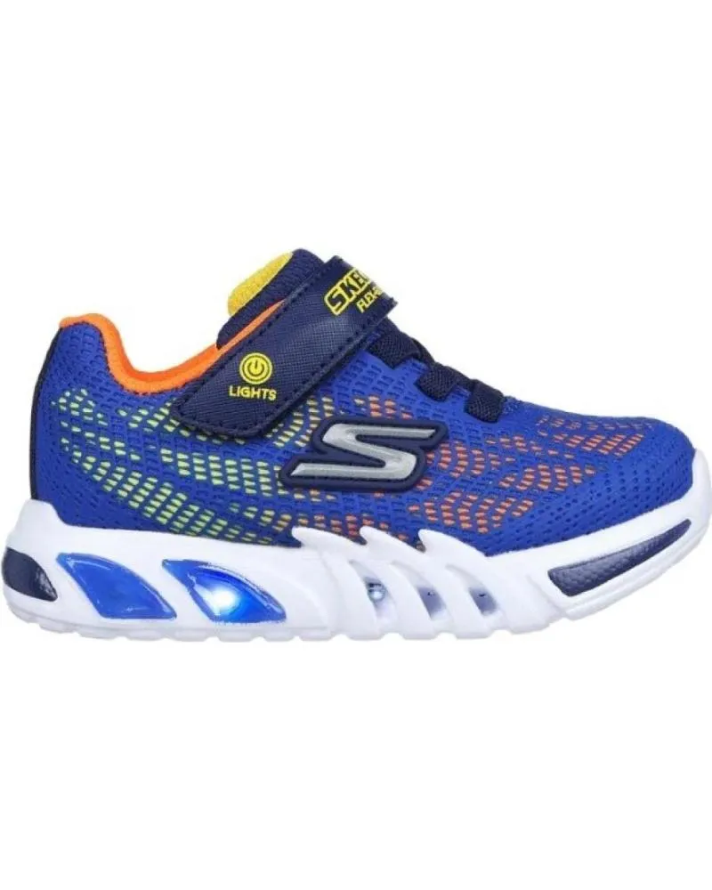 DEPORTIVAS SKECHERS  DE NIñA Y NIñO BEBE SLIGHTS  FLEX AZUL 400137NRYOR  AZUL MARINO