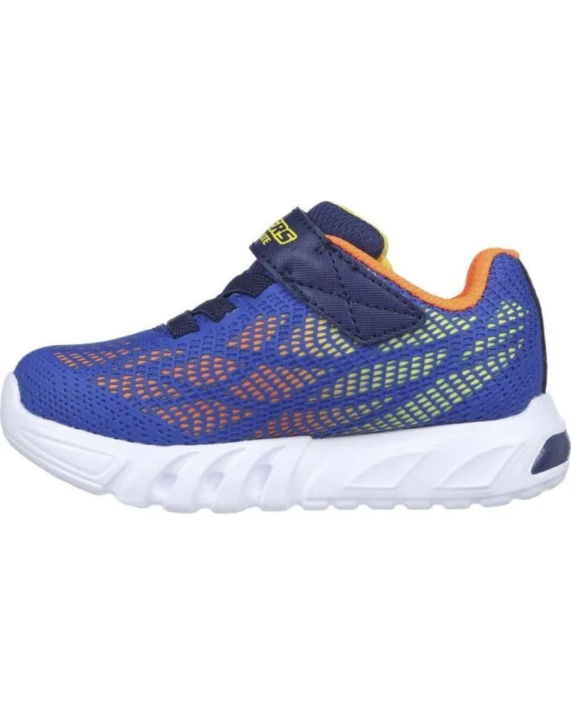 DEPORTIVAS SKECHERS  DE NIñA Y NIñO BEBE SLIGHTS  FLEX AZUL 400137NRYOR  AZUL MARINO