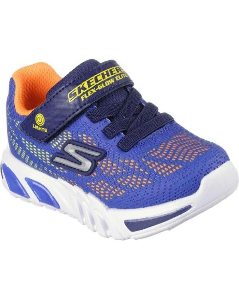 DEPORTIVAS SKECHERS  DE NIñA Y NIñO BEBE SLIGHTS  FLEX AZUL 400137NRYOR  AZUL MARINO