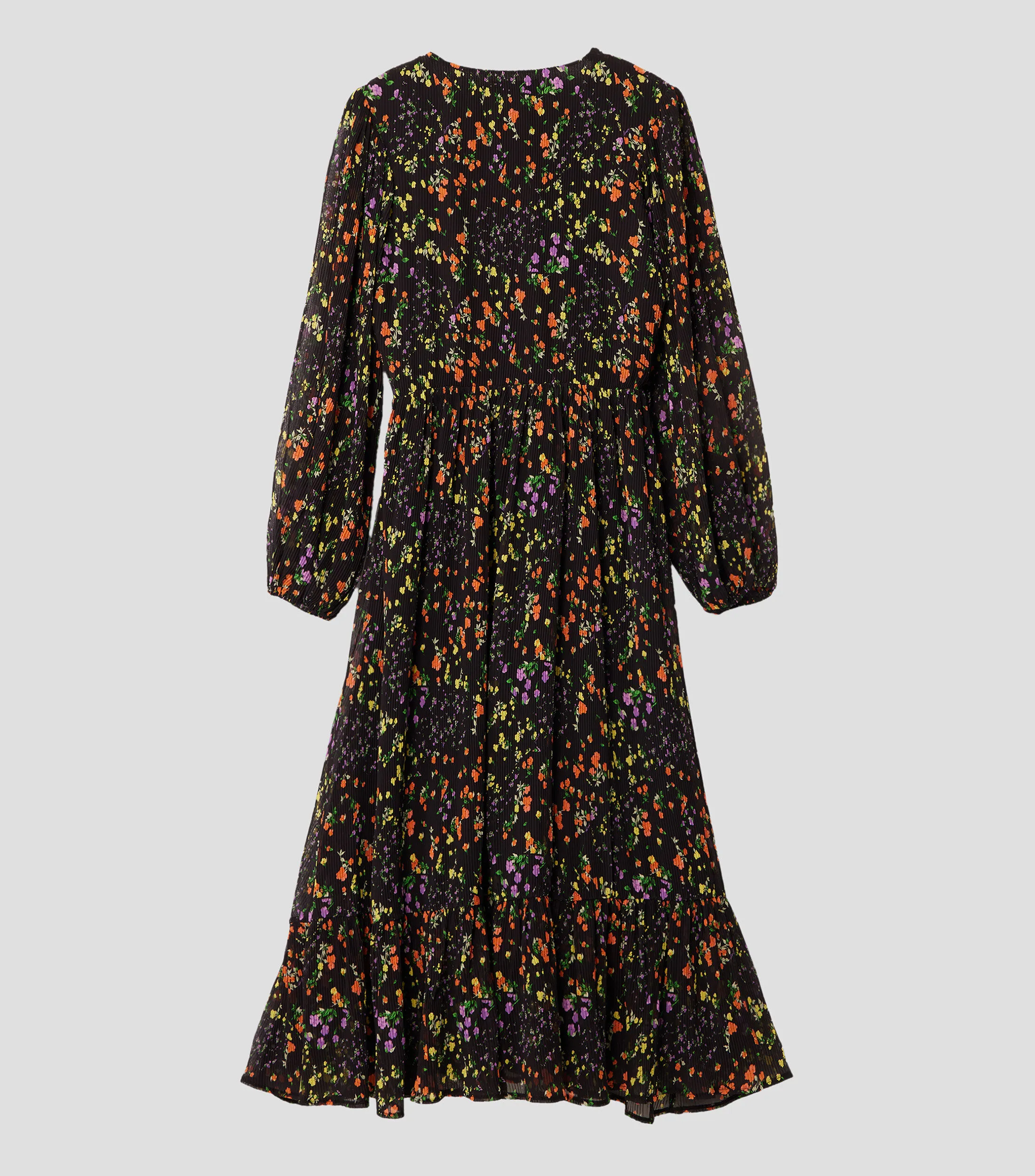 Desigual Vestido midi con manga larga Kansas City Mujer
