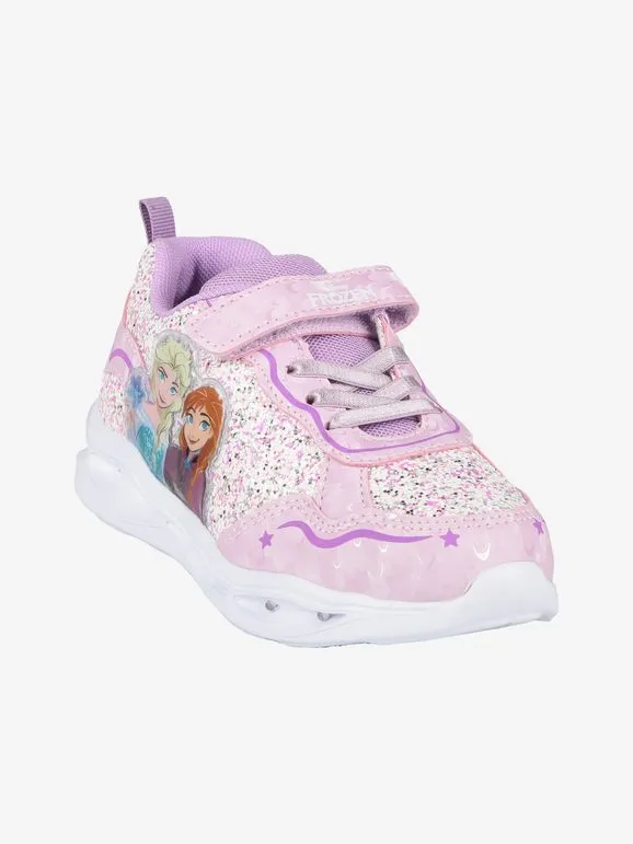 Disney Frozen Zapatillas de niña con luces.