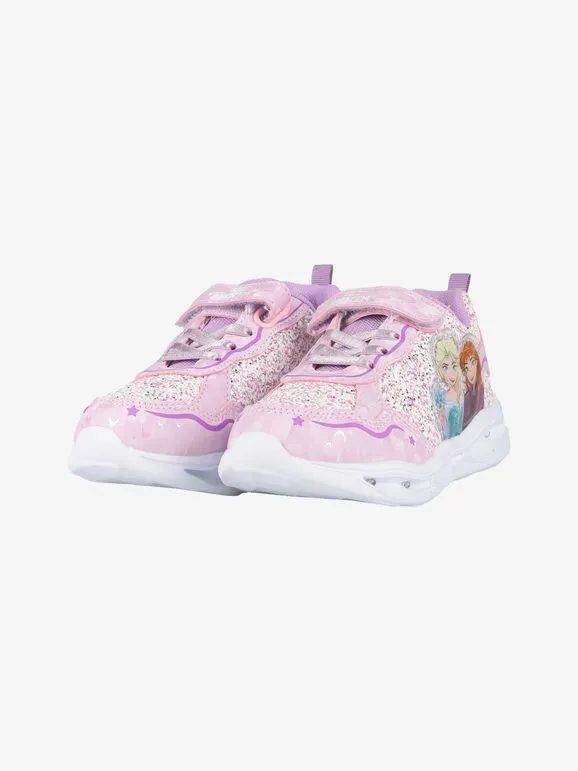 Disney Frozen Zapatillas de niña con luces.