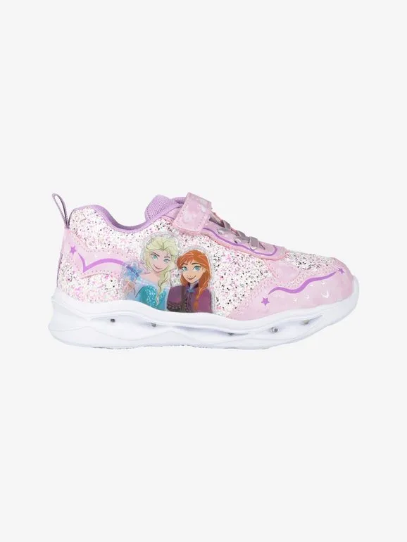 Disney Frozen Zapatillas de niña con luces.