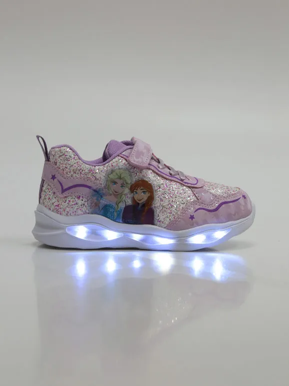 Disney Frozen Zapatillas de niña con luces.
