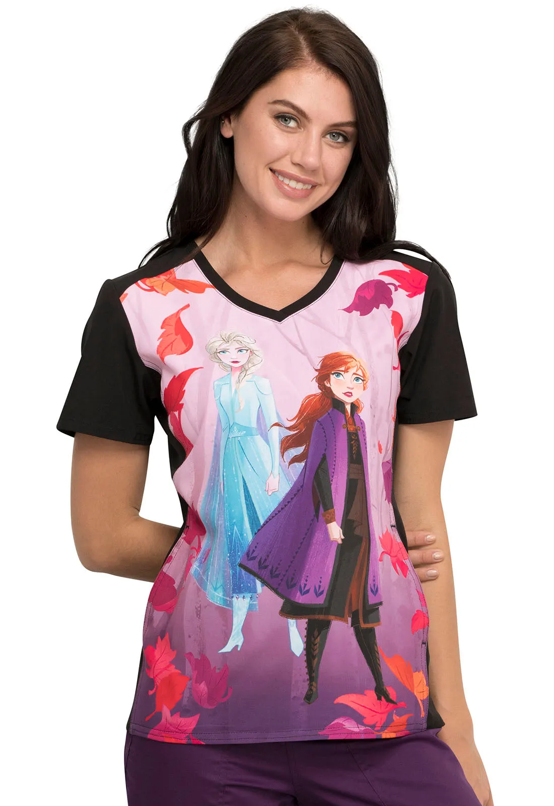 DISNEY'S FROZEN 2 LICENSED VNECK TOP