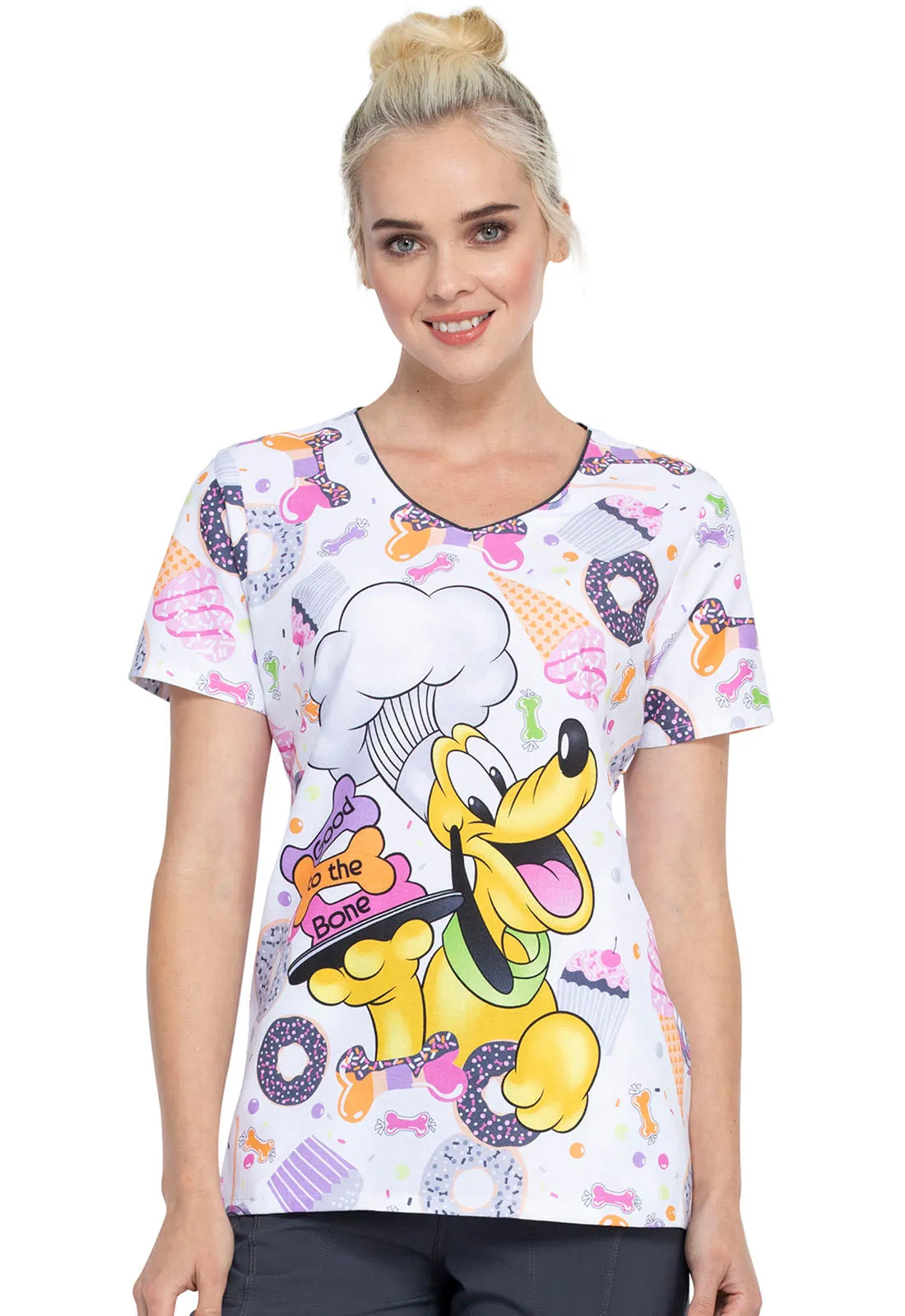 DISNEY'S VNECK TOP IN GOOD TO THE BONE