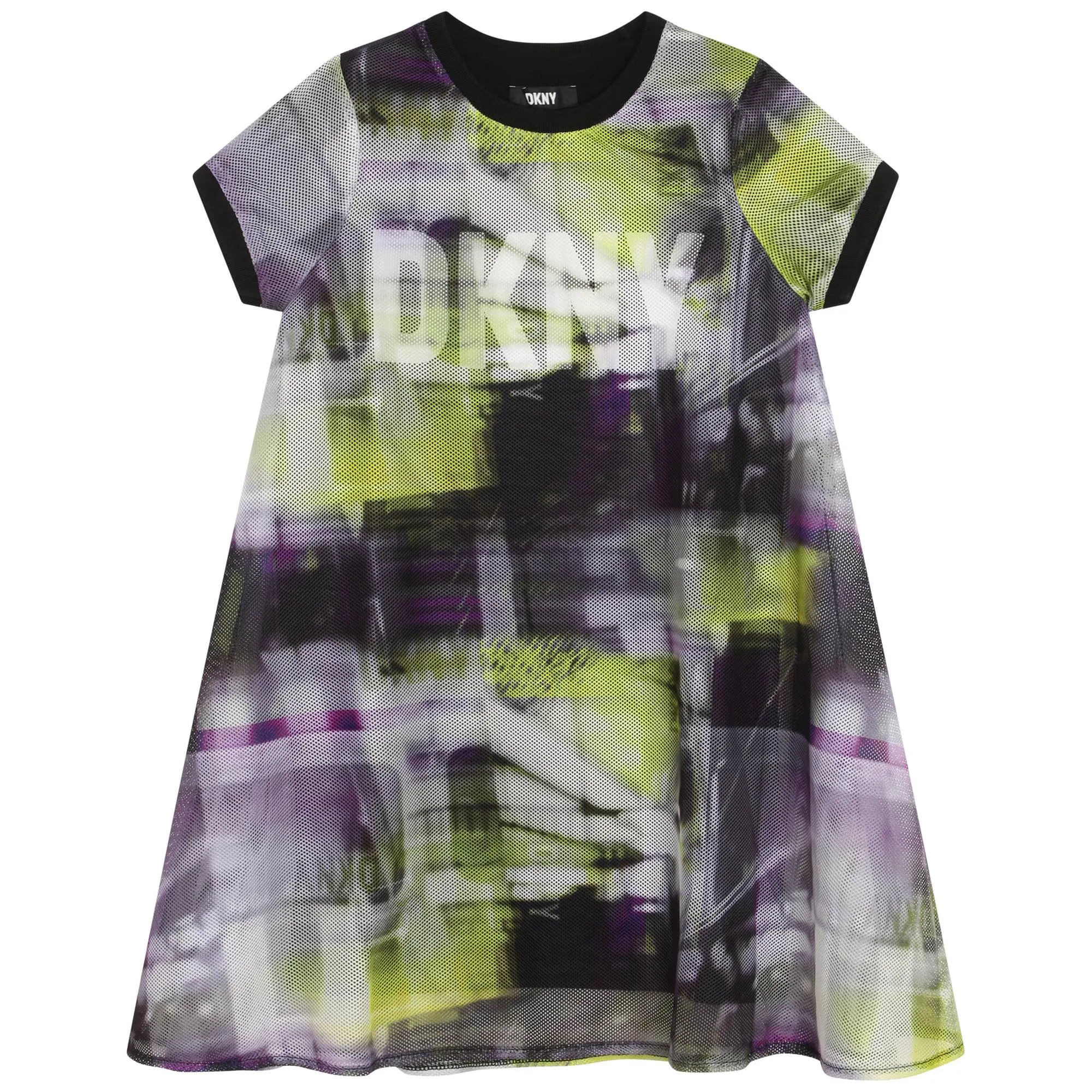 DKNY Vestido 2 en 1 de manga corta