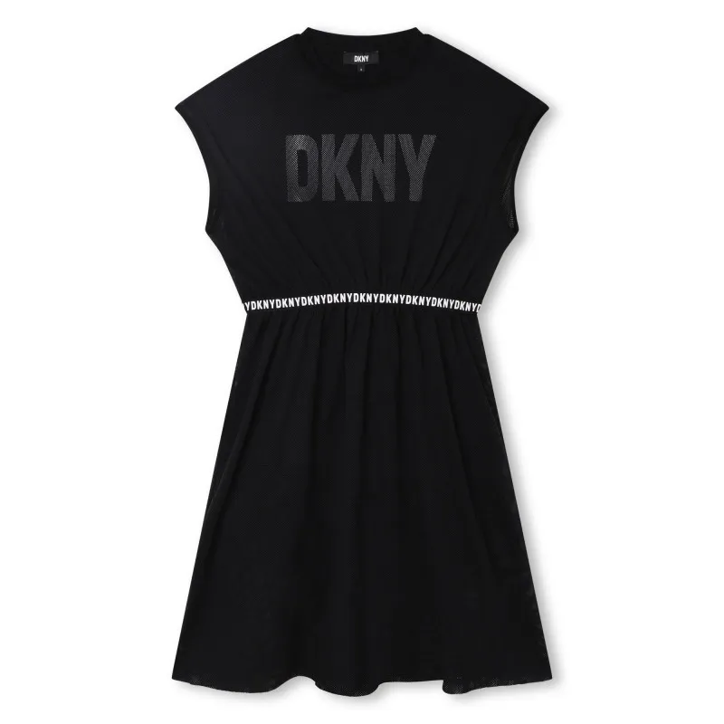 DKNY Vestido 2 en 1 espalda abierta