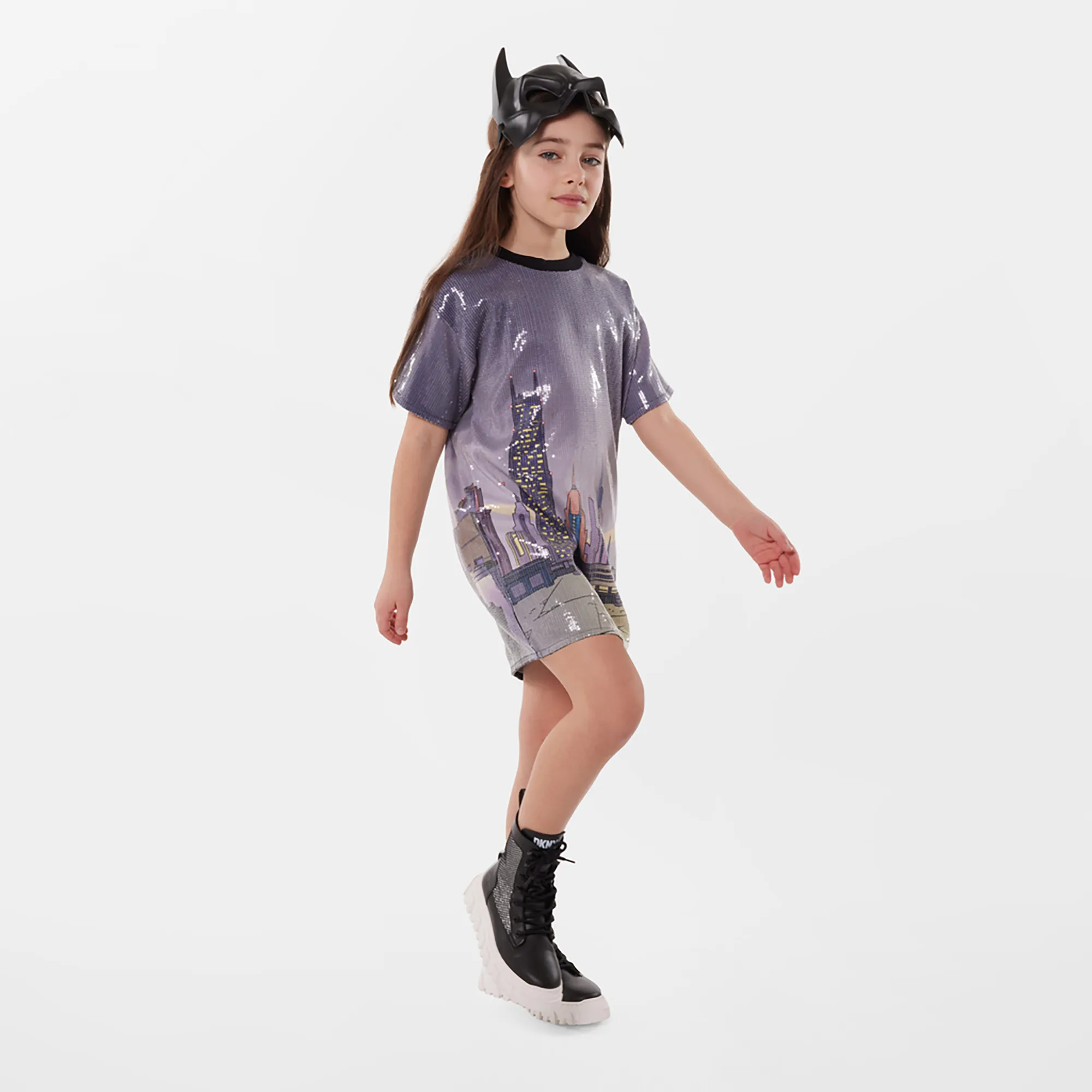 DKNY Vestido con lentejuelas
