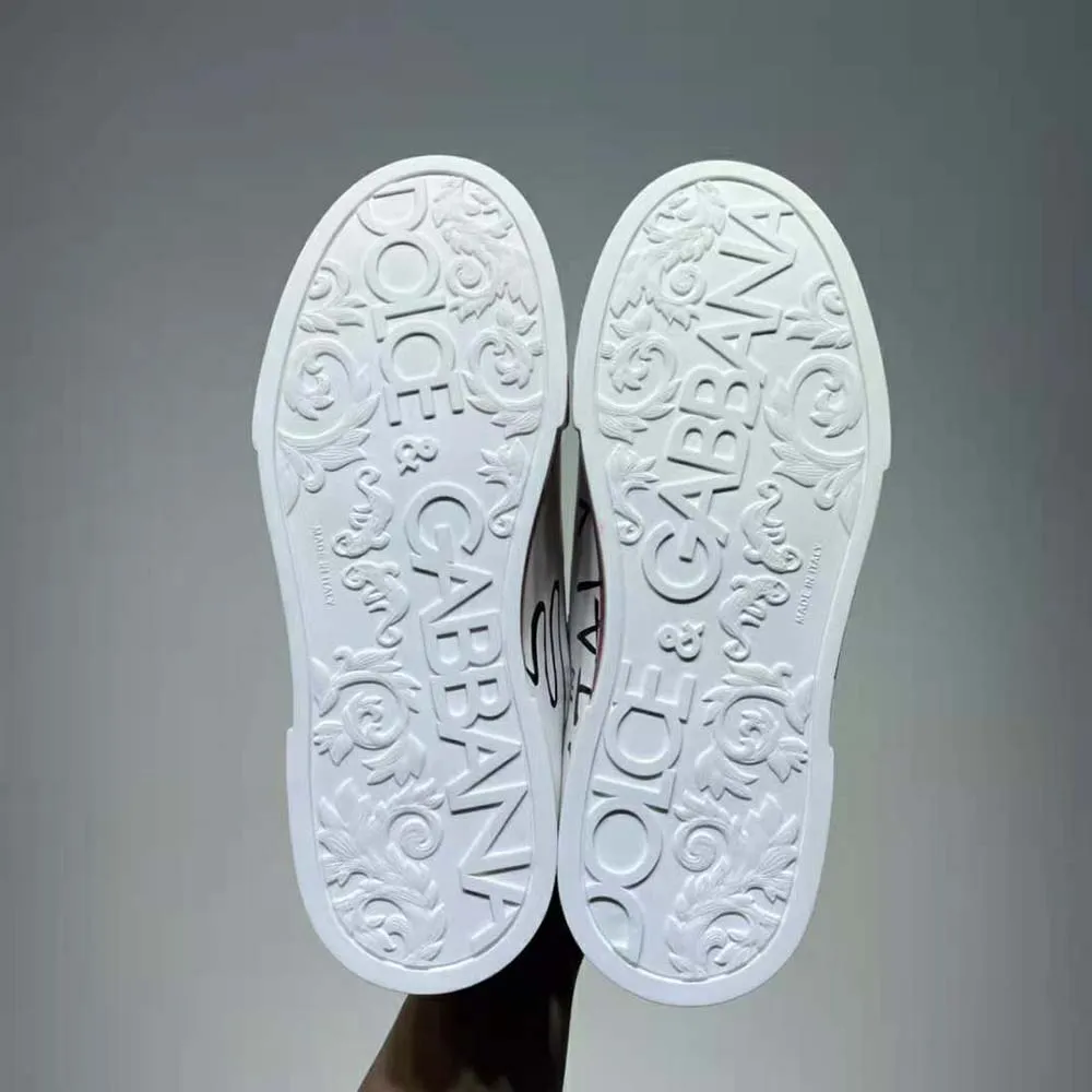 DOLCE GABBANA D&G HOMBRES EDICIóN LIMITADA PORTOFINO ZAPATILLASAZUL