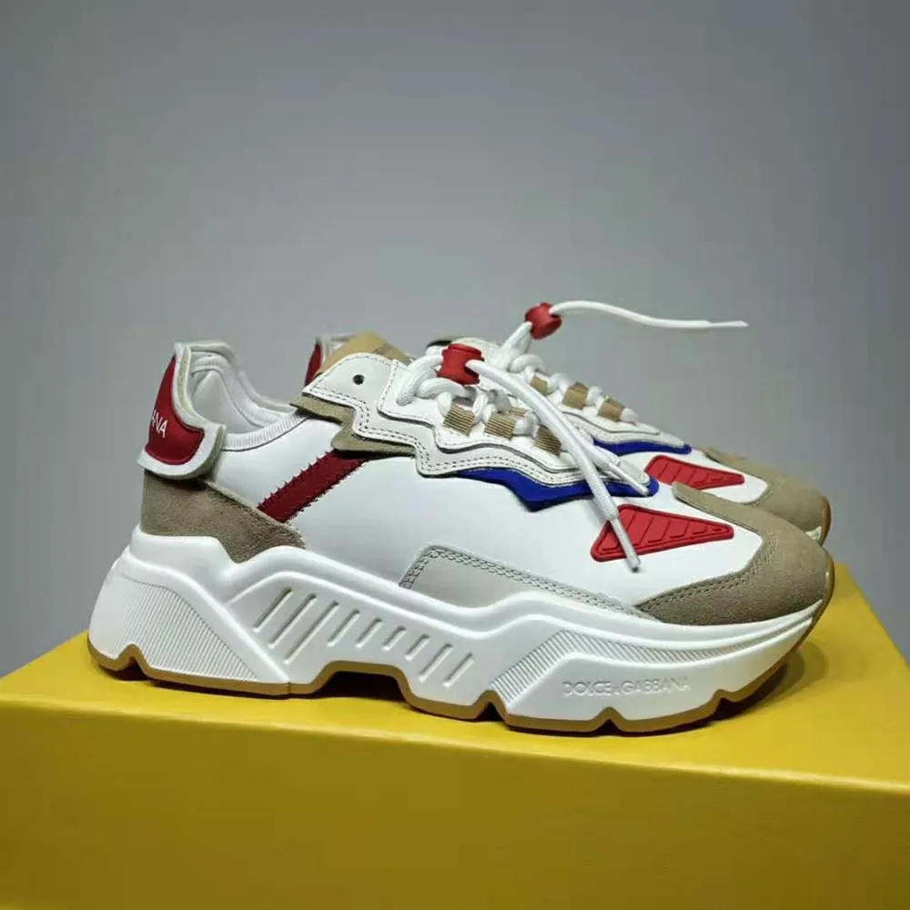 Dolce Gabbana D&G Mujer Zapatillas Daymaster mezcla materiales