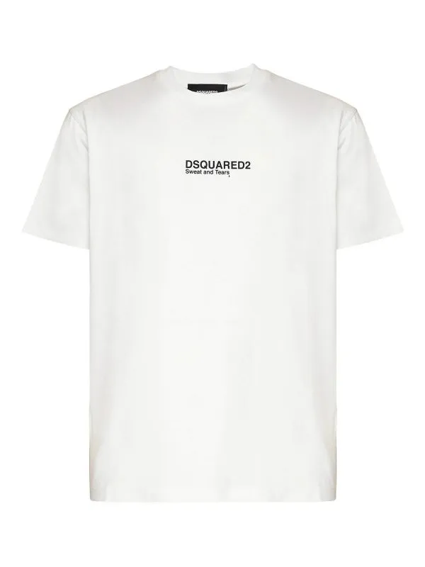 DSQUARED2 CAMISETA  BLANCO