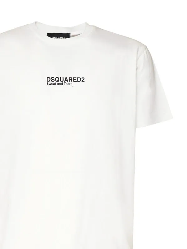 DSQUARED2 CAMISETA  BLANCO