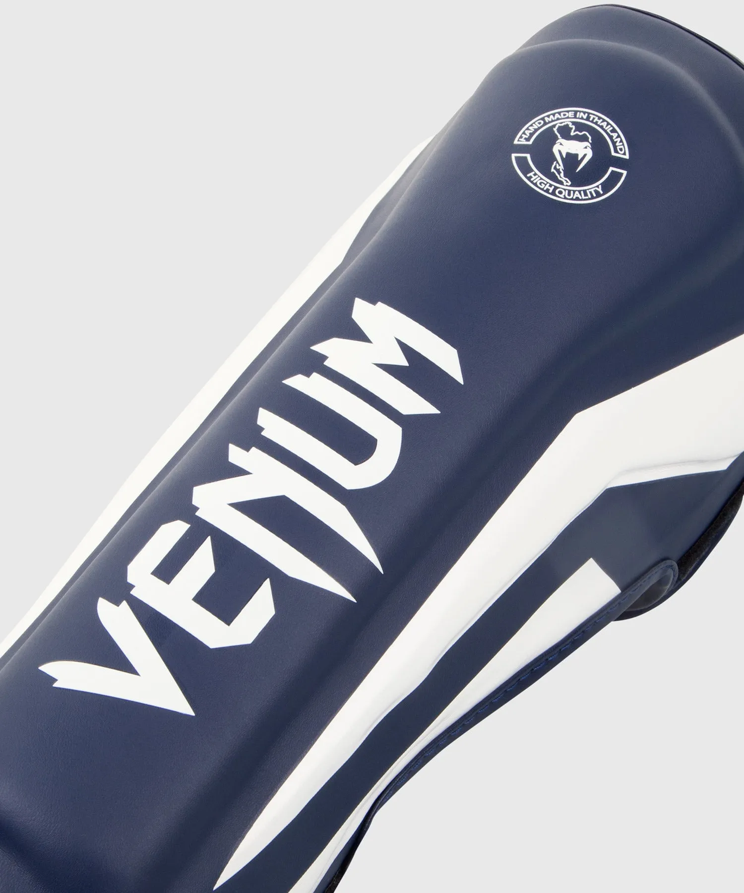 ESPINILLERAS VENUM ELITE STANDUP  BLANCO/AZUL MARINO