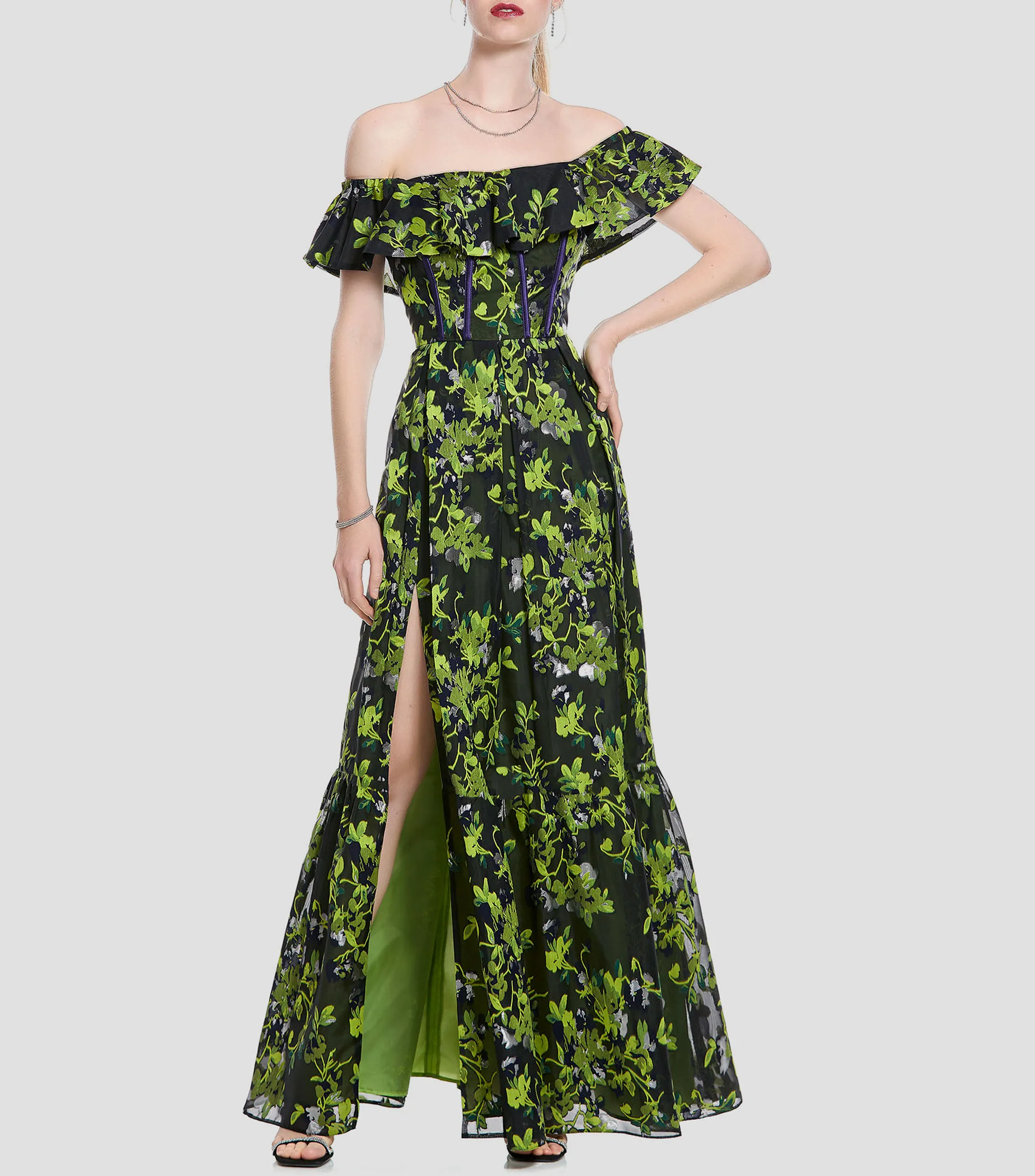 Eva Brazzi Vestido Largo Mujer