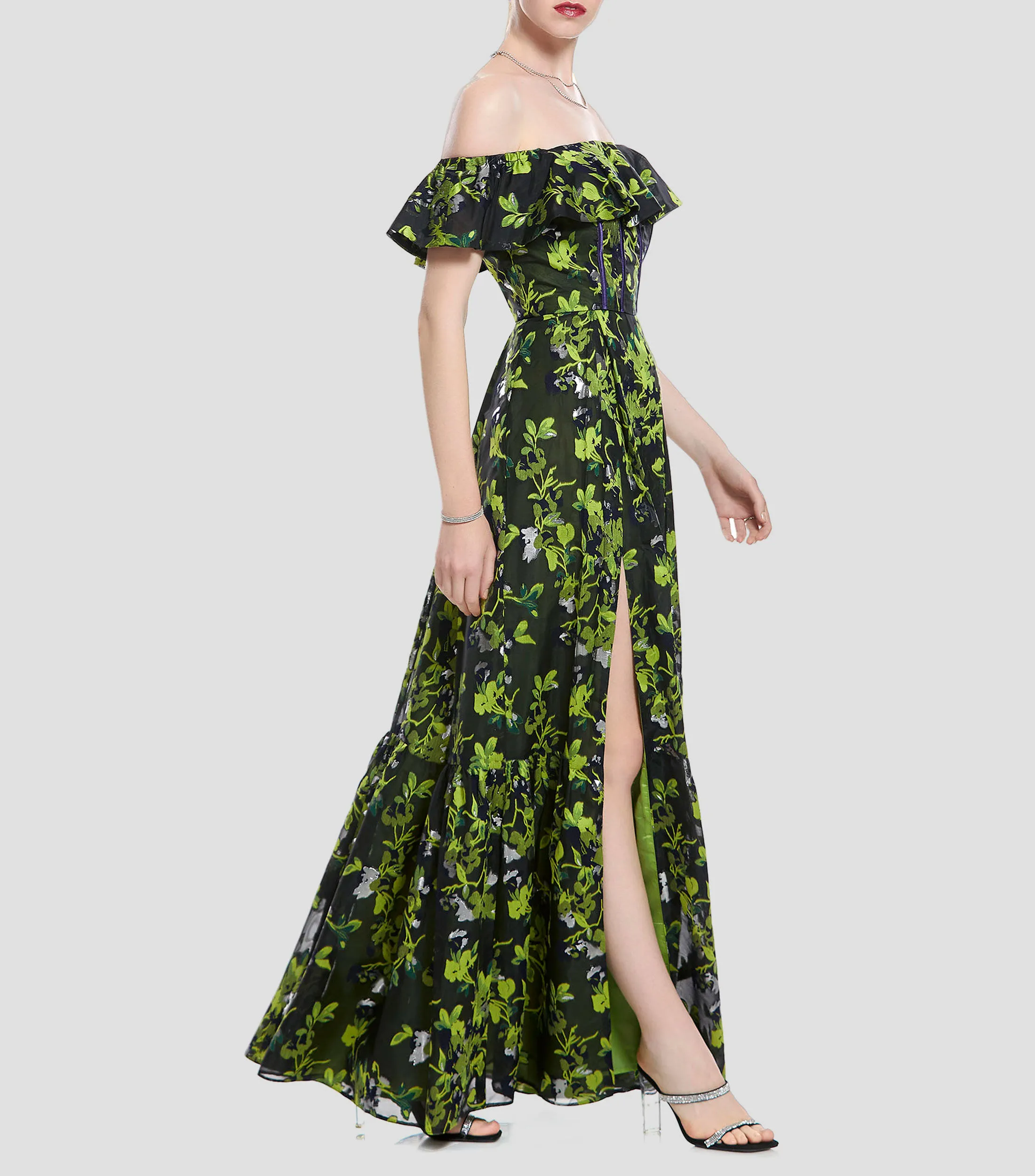 Eva Brazzi Vestido Largo Mujer