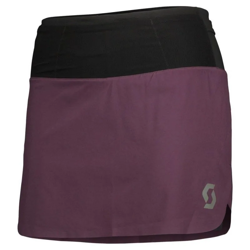 Falda corta de mujer Scott Rc Run (morado oscuro/negro)