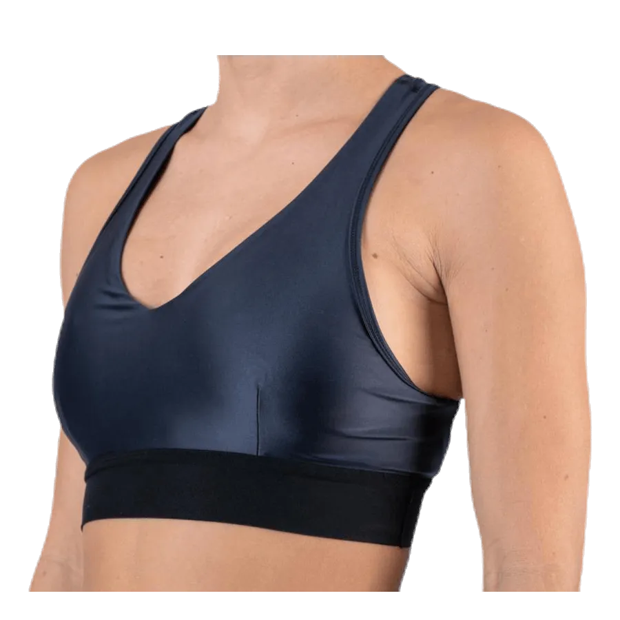 Filippa K Glossy Bra Top Blue