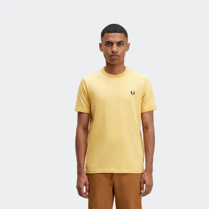 FRED PERRY Camiseta Fred Perry amarilla