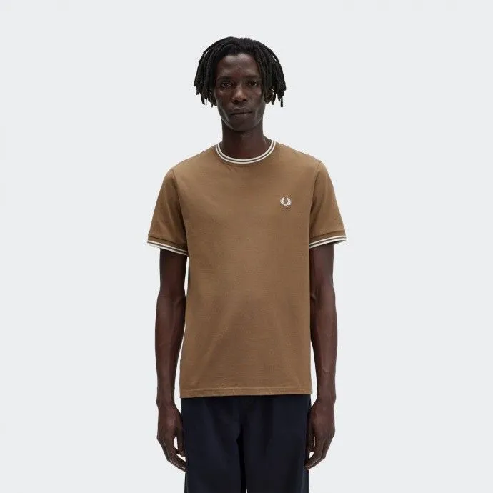 FRED PERRY Camiseta Fred Perry Marrón