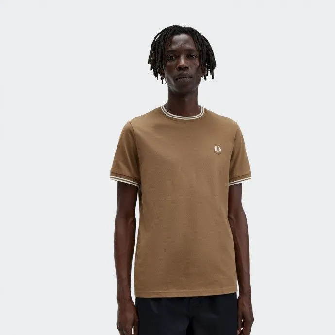 FRED PERRY Camiseta Fred Perry Marrón