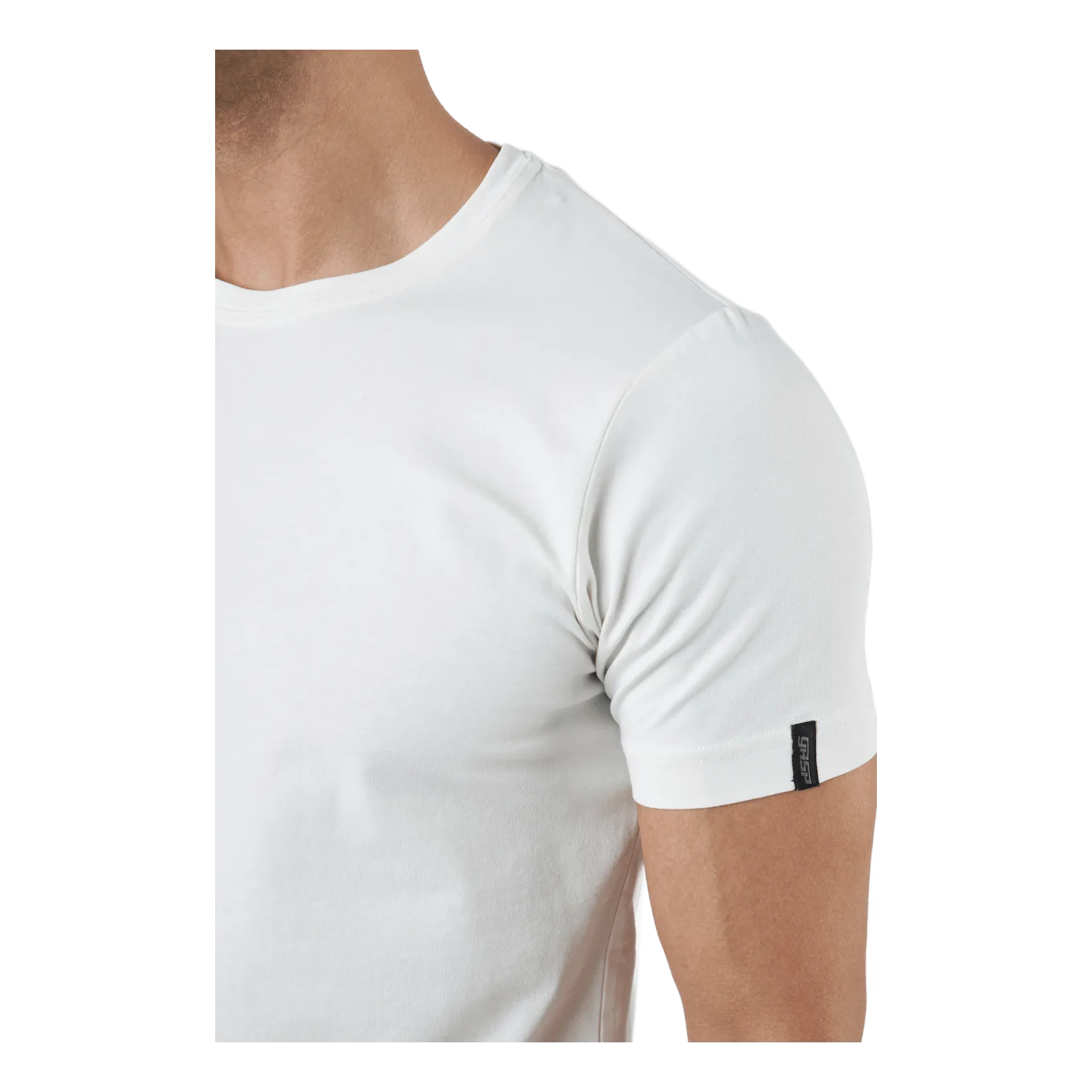 Gasp Classic Tapered Tee Off White