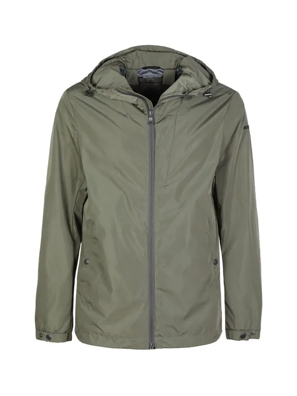Geox F5241 Chaqueta ligera de hombre con capucha