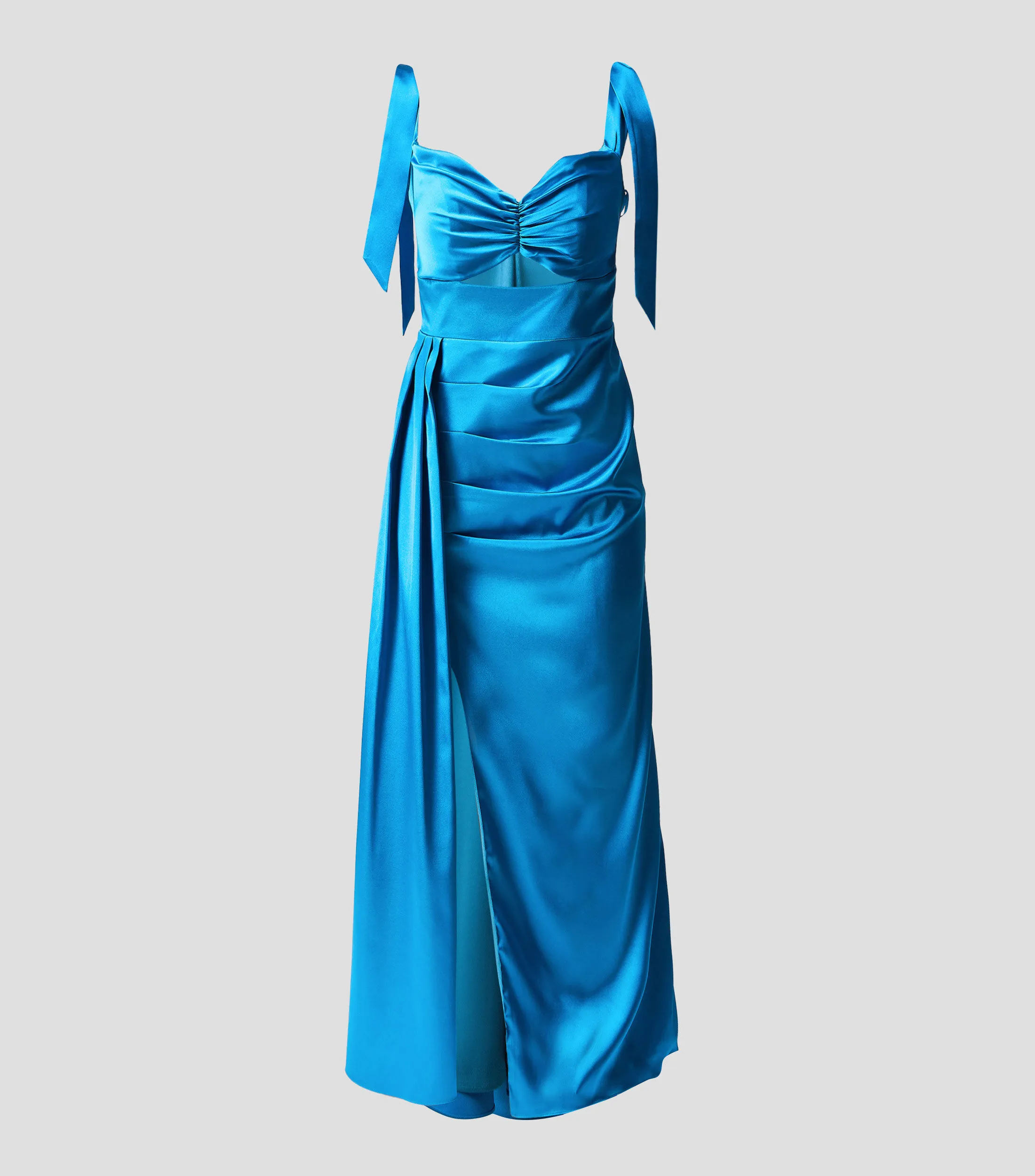 Gloriance Design Vestido de fiesta largo liso sin mangas Mujer