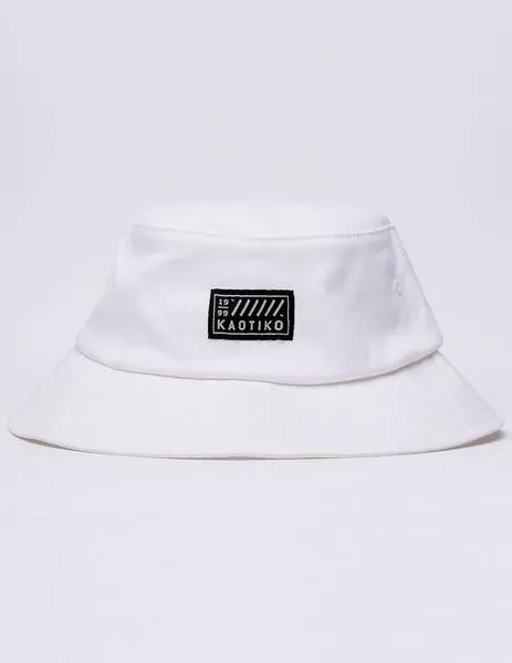 GORRO KAOTIKO BUCKET  BLANCO