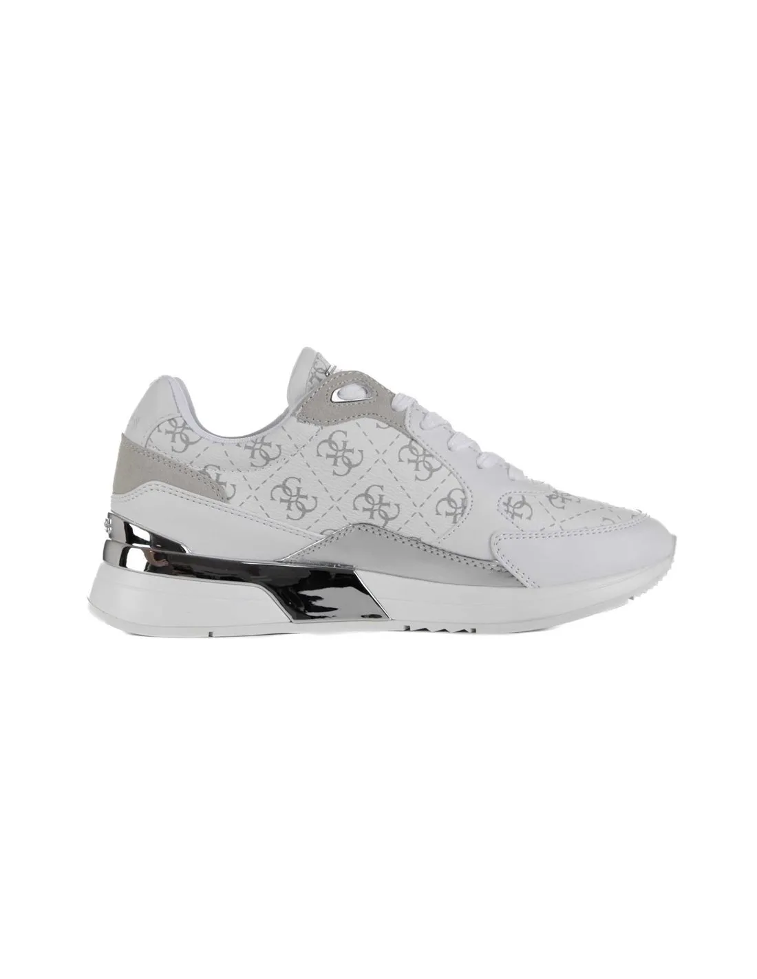 GUESS  ZAPATILLAS BLANCAS MOXEA FL5MOXFAL12 MUJER