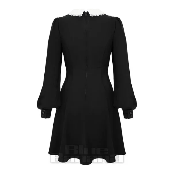 Hell Bunny Batilda Mini Vestido (Negro)