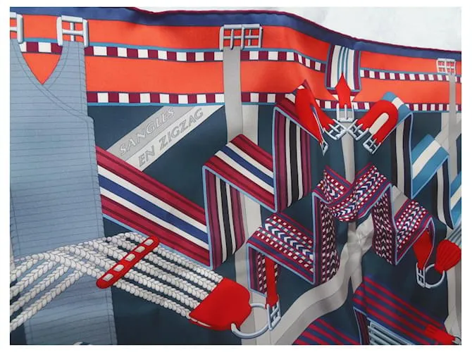 Hermès CORREAS ZIG ZAG Multicolor 