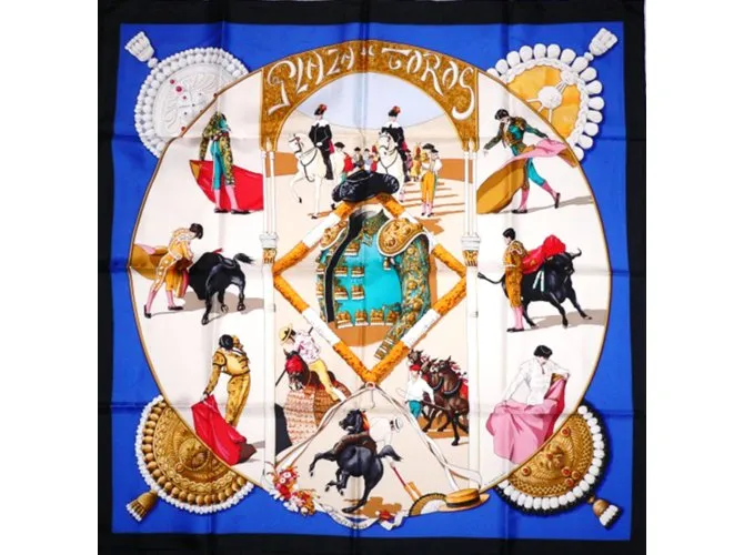 Hermès Plaza de toros Azul 