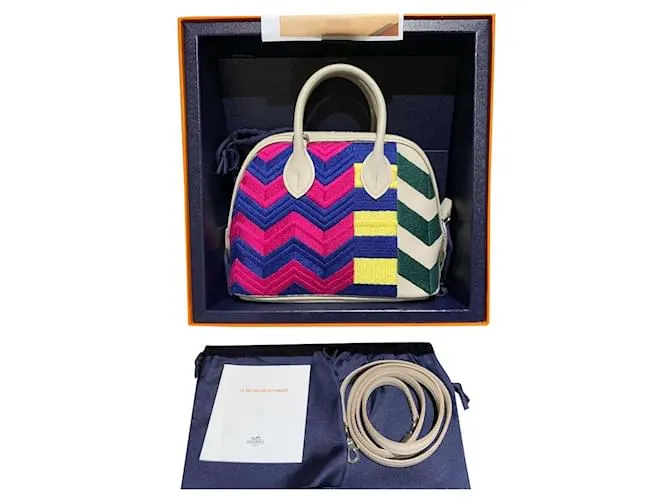 Hermès SERIE MINI BOLIDE LIMITED ZIG ZAG Múltiples colores Multicolor 