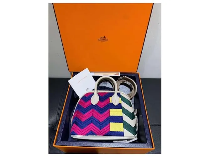 Hermès SERIE MINI BOLIDE LIMITED ZIG ZAG Múltiples colores Multicolor 