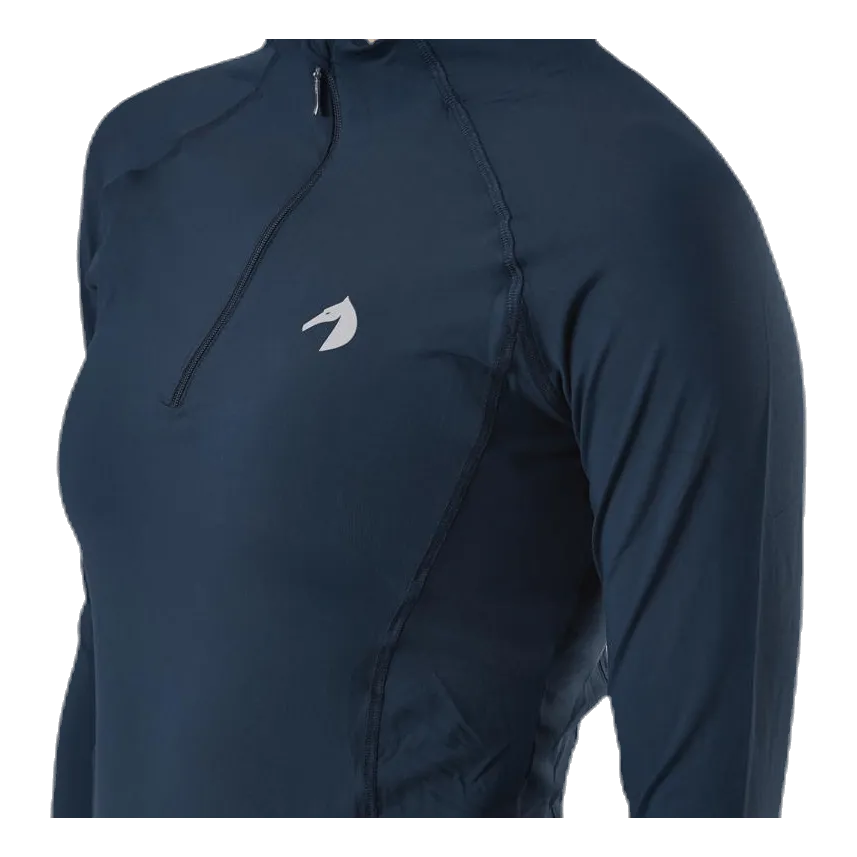 Jacson Malou Long Sleeve Tech Top Blue
