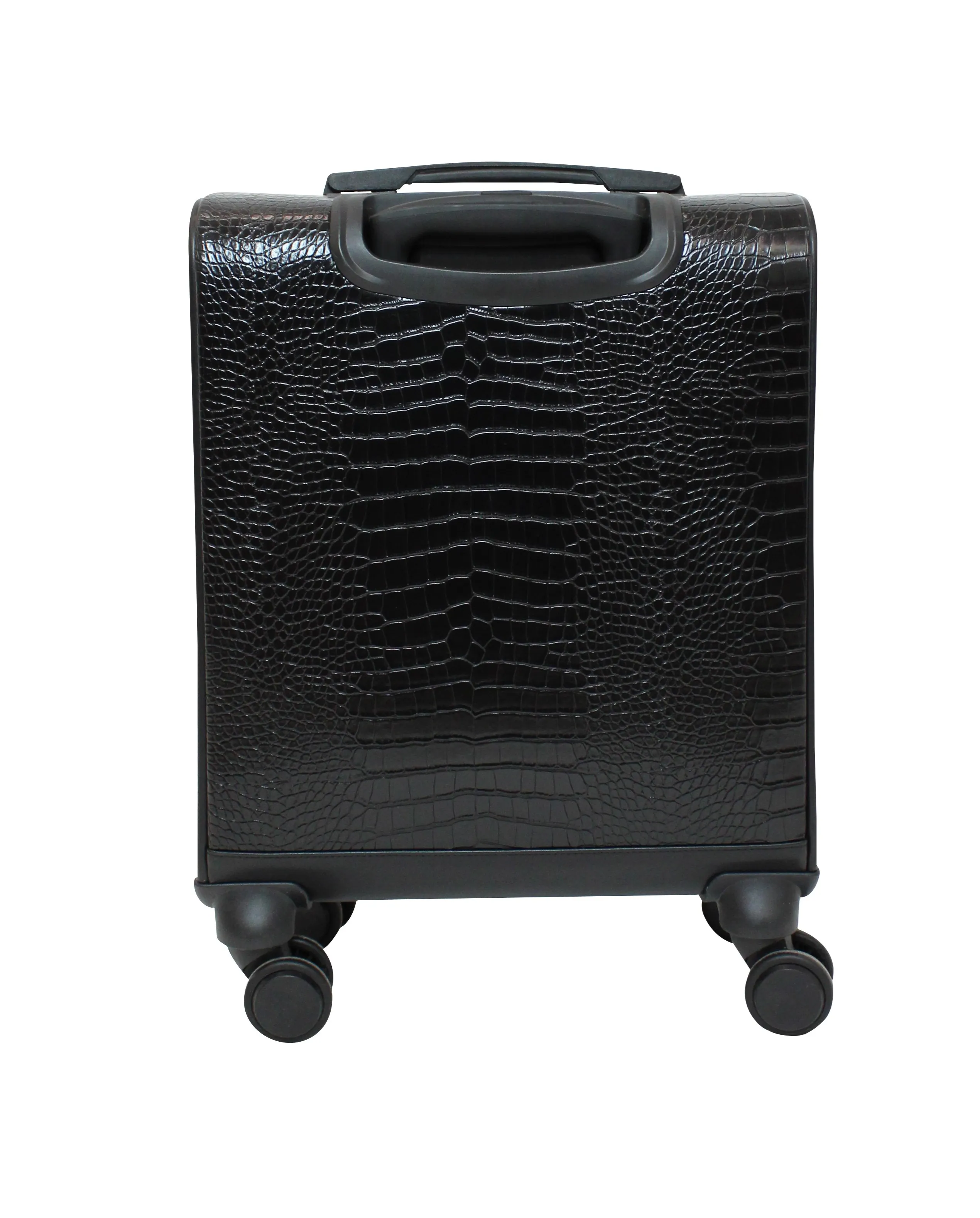 Jaime Ibiza Ji820 Croco Negro Maleta De 20"  Unica