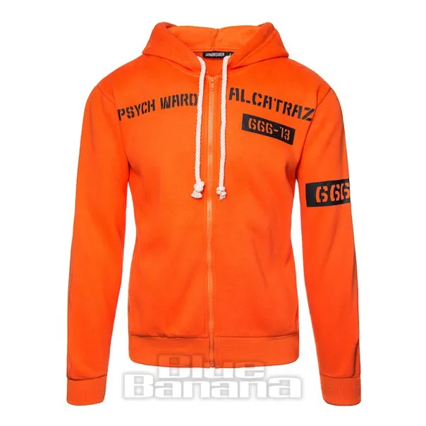 Jawbreaker Sudadera con Capucha Alcatraz (Naranja)