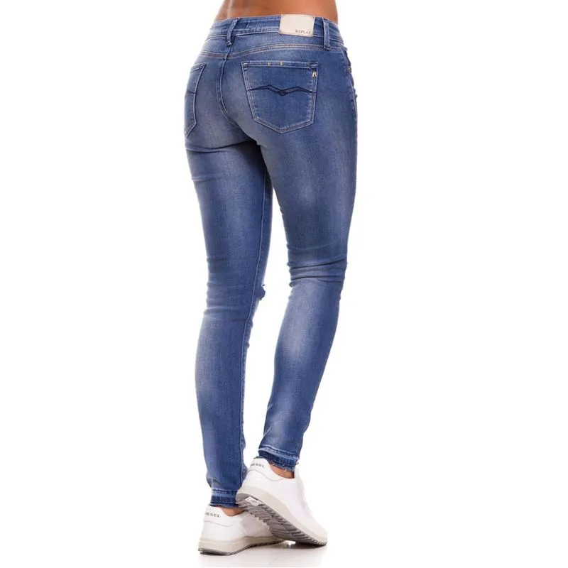 Jean Stretch Para Mujer Luz Replay 11796