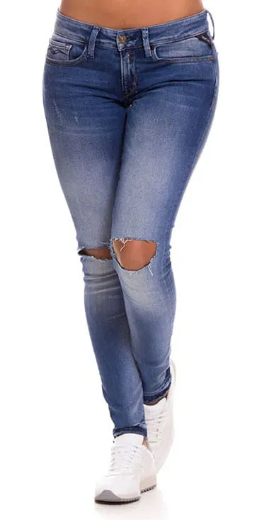 Jean Stretch Para Mujer Luz Replay 11796