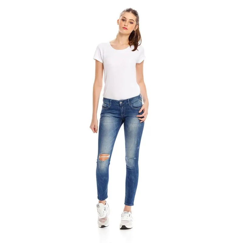 Jean Stretch Para Mujer Luz Replay 30695