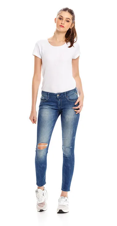 Jean Stretch Para Mujer Luz Replay 30695