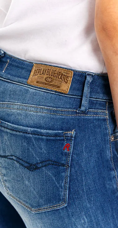 Jean Stretch Para Mujer Luz Replay 30695