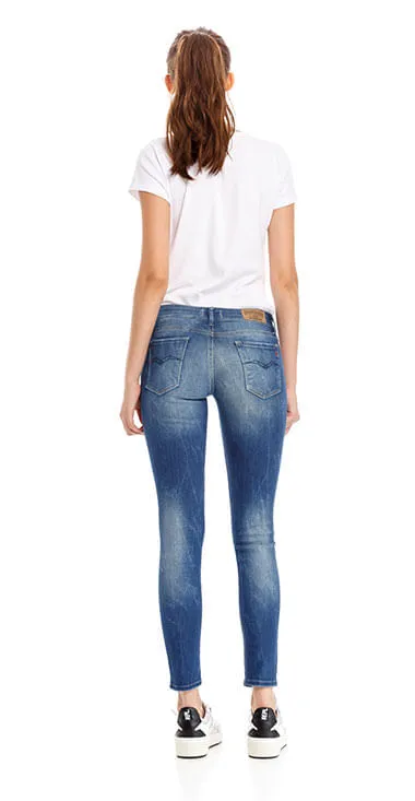 Jean Stretch Para Mujer Luz Replay 30695