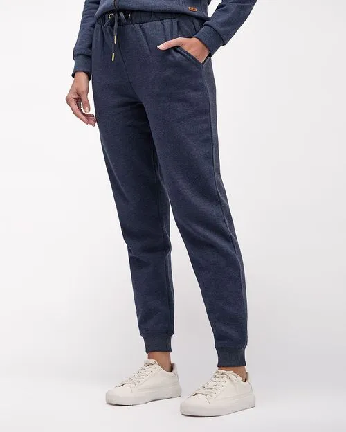 Jogger Mujer Rosa Core Azul Poly