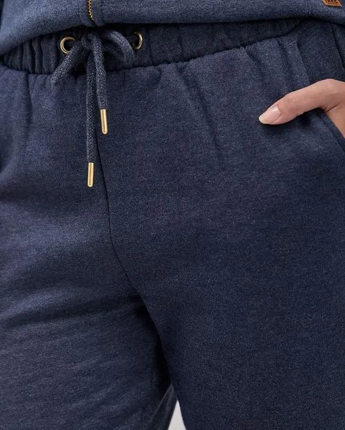 Jogger Mujer Rosa Core Azul Poly