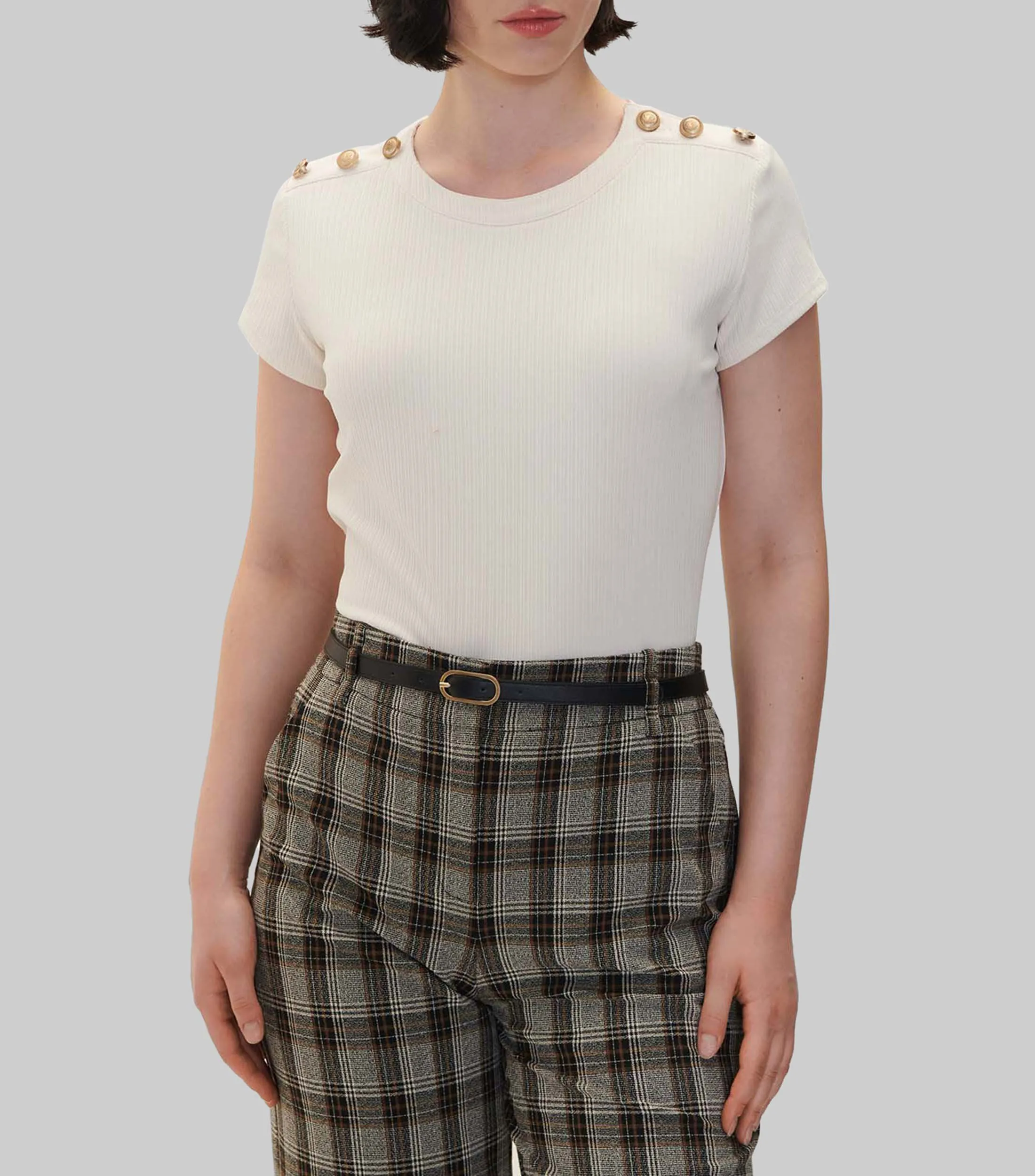 Julio Blusa Tipo Camiseta De Punto Mujer