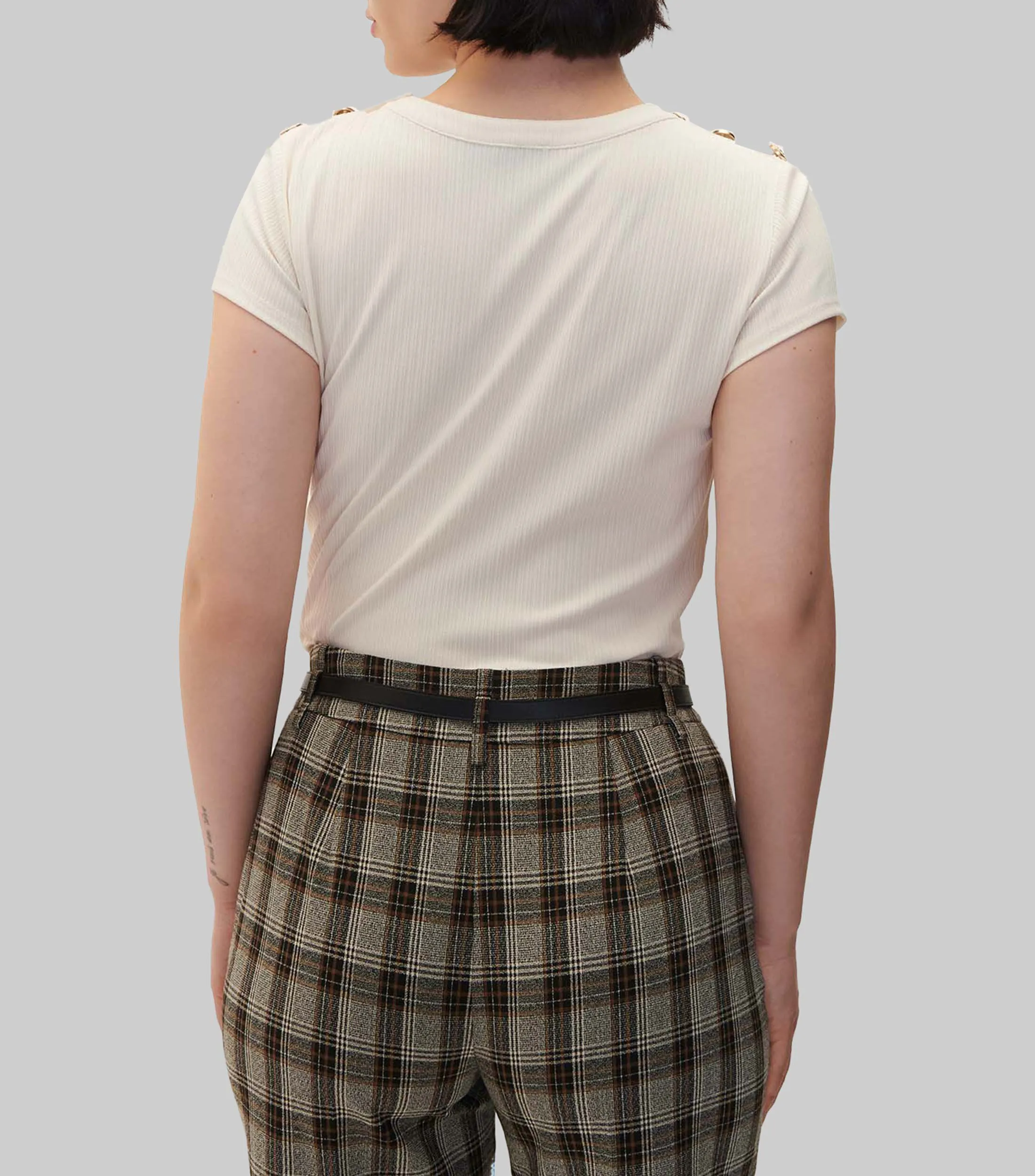 Julio Blusa Tipo Camiseta De Punto Mujer