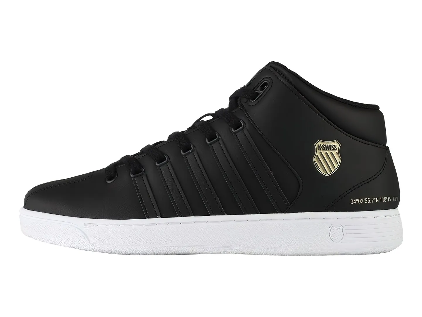 KSWISS 0F745 002 BLACK COURT PRO CHUKKA  25 30